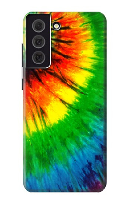 W3422 Tie Dye Hard Case and Leather Flip Case For Samsung Galaxy S21 FE 5G