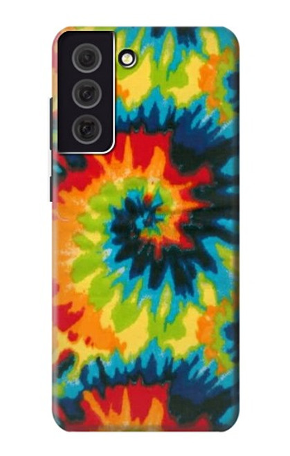 W3459 Tie Dye Hard Case and Leather Flip Case For Samsung Galaxy S21 FE 5G