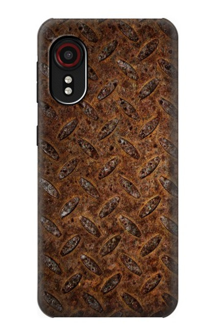 W0542 Rust Texture Hard Case and Leather Flip Case For Samsung Galaxy Xcover 5