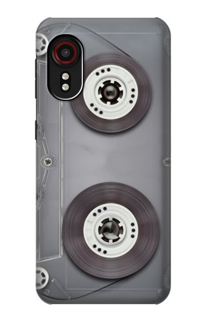 W3159 Cassette Tape Hard Case and Leather Flip Case For Samsung Galaxy Xcover 5