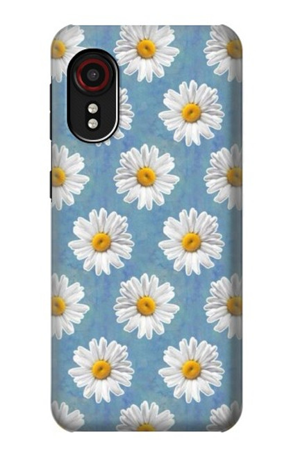 W3454 Floral Daisy Hard Case and Leather Flip Case For Samsung Galaxy Xcover 5