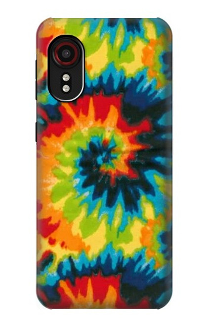 W3459 Tie Dye Hard Case and Leather Flip Case For Samsung Galaxy Xcover 5