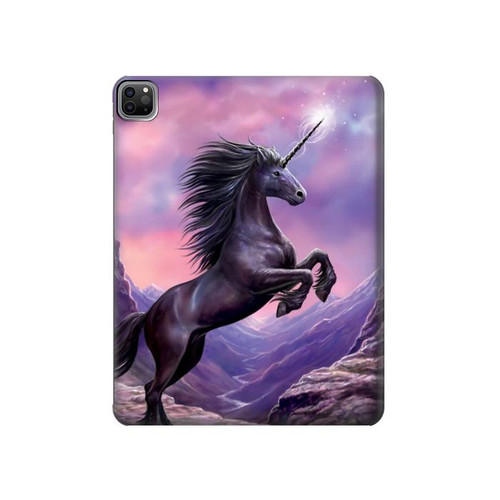 W1461 Unicorn Fantasy Horse Tablet Hard Case For iPad Pro 12.9 (2022, 2021, 2020, 2018), Air 13 (2024)