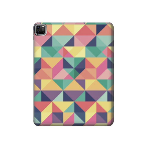 W2379 Variation Pattern Tablet Hard Case For iPad Pro 12.9 (2022, 2021, 2020, 2018), Air 13 (2024)