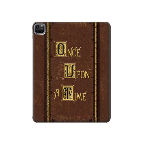 W2824 Once Upon a Time Book Cover Tablet Hard Case For iPad Pro 12.9 (2022, 2021, 2020, 2018), Air 13 (2024)