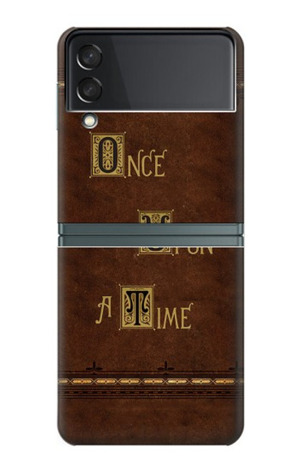 W2643 Once Upon A Time Book Hard Case For Samsung Galaxy Z Flip 3 5G