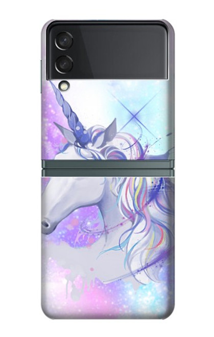 W3375 Unicorn Hard Case For Samsung Galaxy Z Flip 3 5G