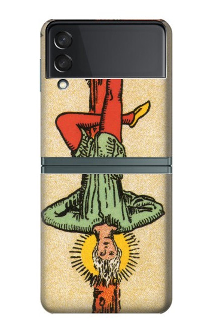 W3377 Tarot Card Hanged Man Hard Case For Samsung Galaxy Z Flip 3 5G