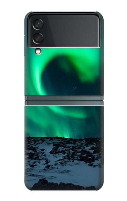 W3667 Aurora Northern Light Hard Case For Samsung Galaxy Z Flip 3 5G