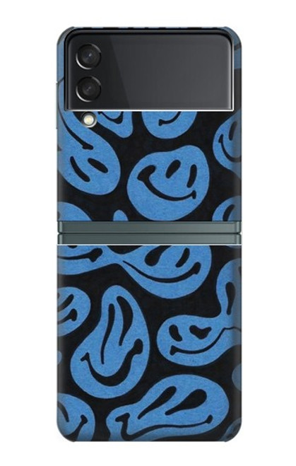 W3679 Cute Ghost Pattern Hard Case For Samsung Galaxy Z Flip 3 5G