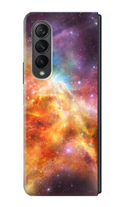 W1963 Nebula Rainbow Space Hard Case For Samsung Galaxy Z Fold 3 5G