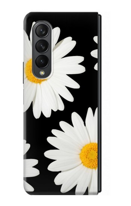 W2477 Daisy flower Hard Case For Samsung Galaxy Z Fold 3 5G
