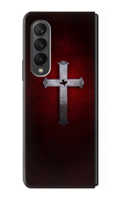 W3160 Christian Cross Hard Case For Samsung Galaxy Z Fold 3 5G