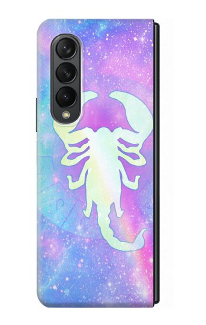 W3267 Zodiac Scorpio Hard Case For Samsung Galaxy Z Fold 3 5G