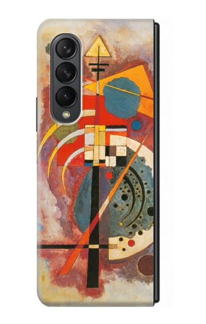 W3337 Wassily Kandinsky Hommage a Grohmann Hard Case For Samsung Galaxy Z Fold 3 5G