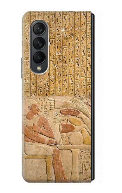 W3398 Egypt Stela Mentuhotep Hard Case For Samsung Galaxy Z Fold 3 5G