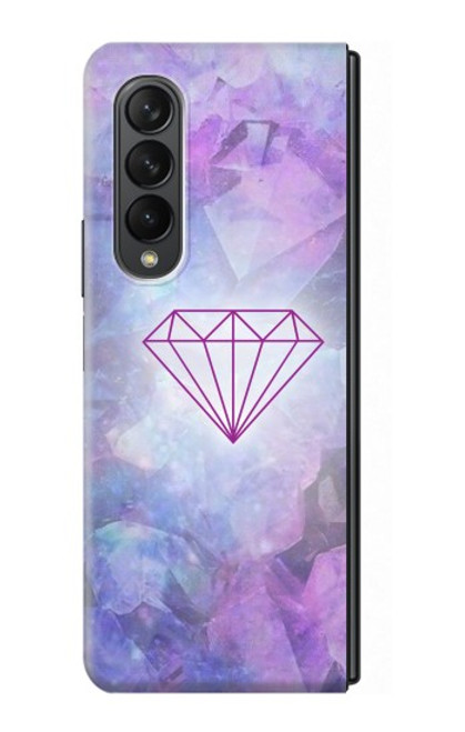 W3455 Diamond Hard Case For Samsung Galaxy Z Fold 3 5G