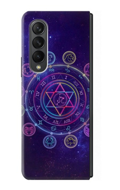 W3461 Zodiac Hard Case For Samsung Galaxy Z Fold 3 5G