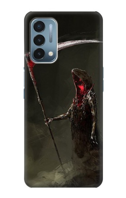 W1319 Grim Reaper Death Scythe Hard Case and Leather Flip Case For OnePlus Nord N200 5G