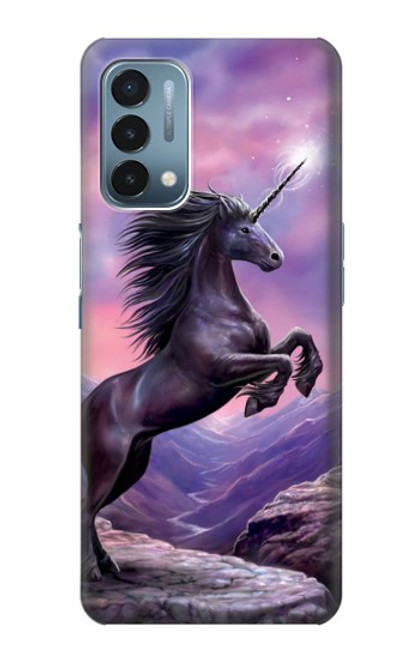 W1461 Unicorn Fantasy Horse Hard Case and Leather Flip Case For OnePlus Nord N200 5G