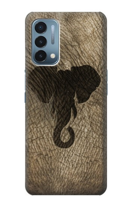 W2516 Elephant Skin Graphic Printed Hard Case and Leather Flip Case For OnePlus Nord N200 5G