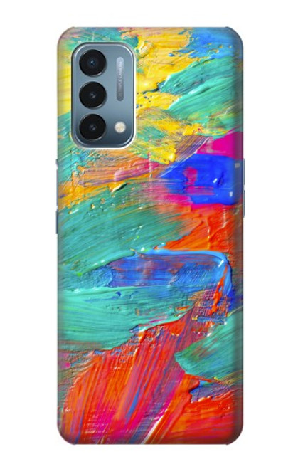 W2942 Brush Stroke Painting Hard Case and Leather Flip Case For OnePlus Nord N200 5G