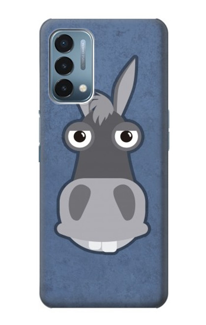 W3271 Donkey Cartoon Hard Case and Leather Flip Case For OnePlus Nord N200 5G