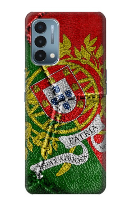 W3300 Portugal Flag Vintage Football Graphic Hard Case and Leather Flip Case For OnePlus Nord N200 5G