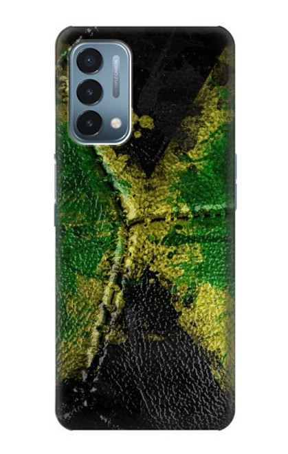 W3319 Jamaica Flag Vintage Football Graphic Hard Case and Leather Flip Case For OnePlus Nord N200 5G