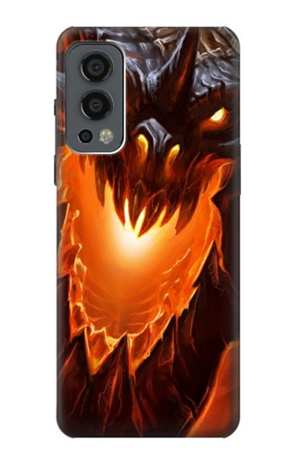 W0414 Fire Dragon Hard Case and Leather Flip Case For OnePlus Nord 2 5G