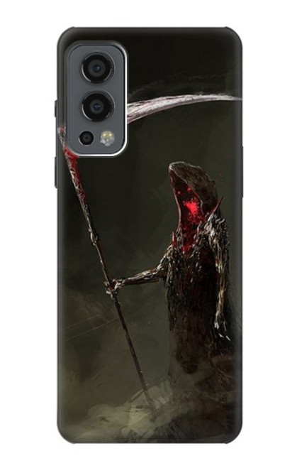 W1319 Grim Reaper Death Scythe Hard Case and Leather Flip Case For OnePlus Nord 2 5G