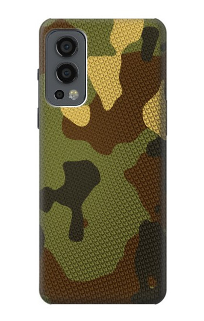 W1602 Camo Camouflage Graphic Printed Hard Case and Leather Flip Case For OnePlus Nord 2 5G