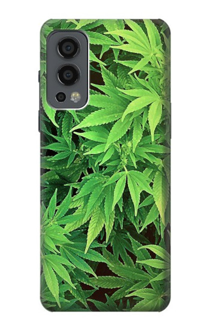 W1656 Marijuana Plant Hard Case and Leather Flip Case For OnePlus Nord 2 5G