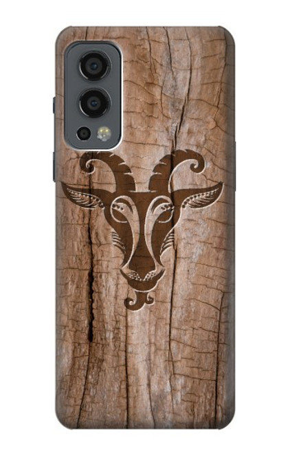 W2183 Goat Wood Graphic Printed Hard Case and Leather Flip Case For OnePlus Nord 2 5G