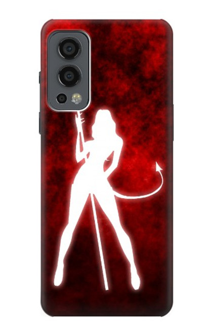 W2455 Sexy Devil Girl Hard Case and Leather Flip Case For OnePlus Nord 2 5G