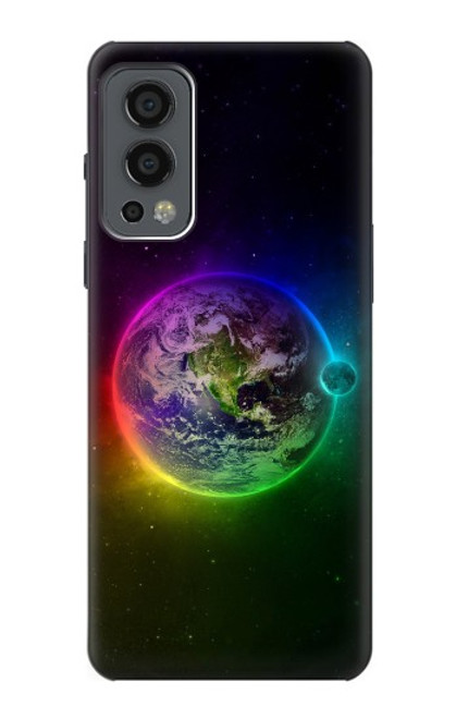 W2570 Colorful Planet Hard Case and Leather Flip Case For OnePlus Nord 2 5G