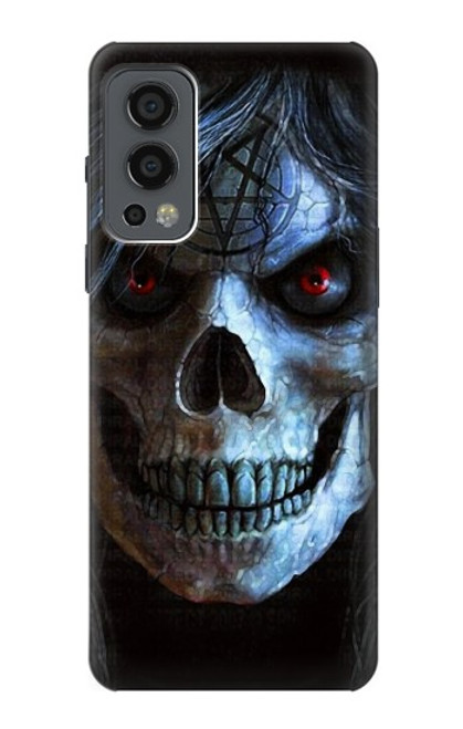 W2585 Evil Death Skull Pentagram Hard Case and Leather Flip Case For OnePlus Nord 2 5G