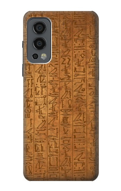 W2805 Egyptian Hierogylphics Papyrus of Ani Hard Case and Leather Flip Case For OnePlus Nord 2 5G