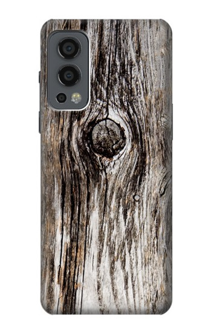 W2844 Old Wood Bark Graphic Hard Case and Leather Flip Case For OnePlus Nord 2 5G