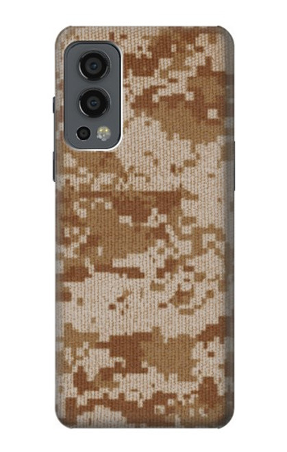 W2939 Desert Digital Camo Camouflage Hard Case and Leather Flip Case For OnePlus Nord 2 5G