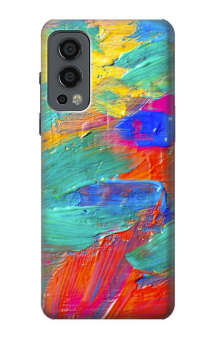 W2942 Brush Stroke Painting Hard Case and Leather Flip Case For OnePlus Nord 2 5G