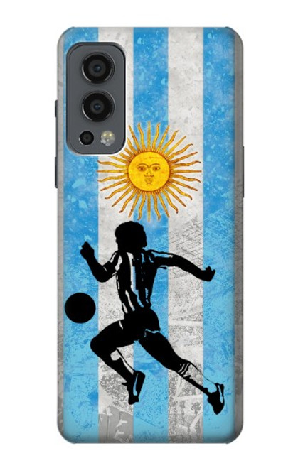 W2977 Argentina Football Soccer Hard Case and Leather Flip Case For OnePlus Nord 2 5G