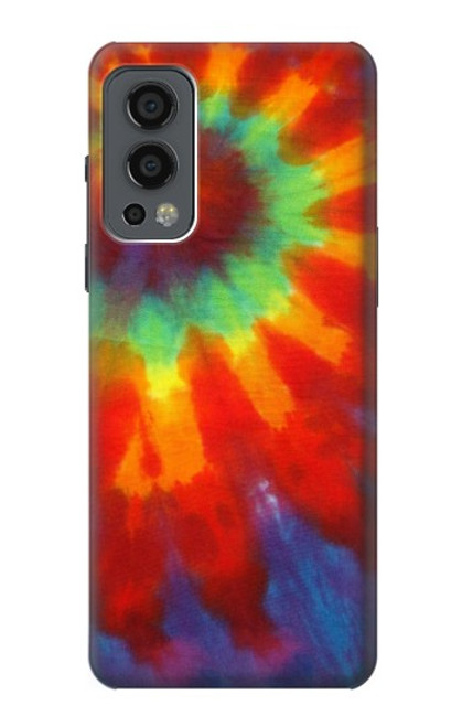 W2985 Colorful Tie Dye Texture Hard Case and Leather Flip Case For OnePlus Nord 2 5G