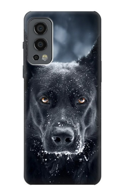 W3168 German Shepherd Black Dog Hard Case and Leather Flip Case For OnePlus Nord 2 5G