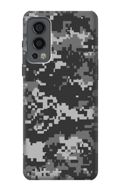 W3293 Urban Black Camo Camouflage Hard Case and Leather Flip Case For OnePlus Nord 2 5G