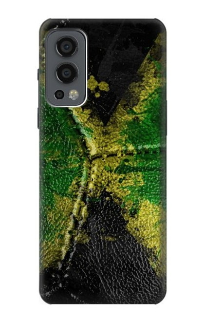 W3319 Jamaica Flag Vintage Football Graphic Hard Case and Leather Flip Case For OnePlus Nord 2 5G