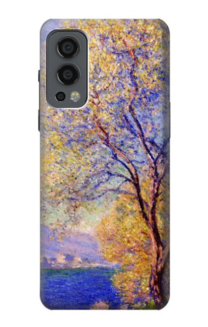 W3339 Claude Monet Antibes Seen from the Salis Gardens Hard Case and Leather Flip Case For OnePlus Nord 2 5G