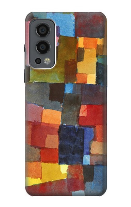 W3341 Paul Klee Raumarchitekturen Hard Case and Leather Flip Case For OnePlus Nord 2 5G