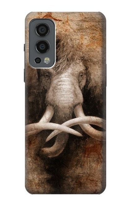 W3427 Mammoth Ancient Cave Art Hard Case and Leather Flip Case For OnePlus Nord 2 5G