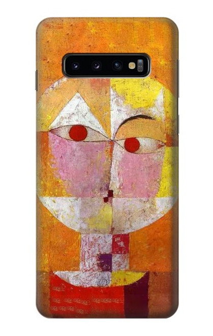 W3811 Paul Klee Senecio Man Head Hard Case and Leather Flip Case For Samsung Galaxy S10